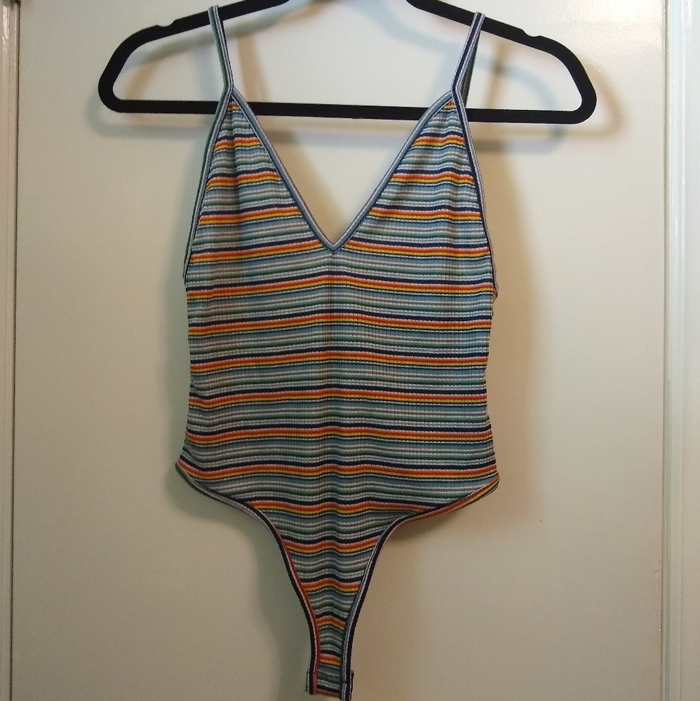 Multicolor bodysuit NWT